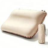 Pequecom Inflatable Camping & Travel Pillow, Memory Foam Pillow