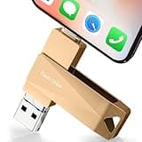 512GB Photo Stick for Phone, Qainerly USB Flash Drive for Phone All Models, 4-in-1 Design Transfer Storage, iPad/PC/Android