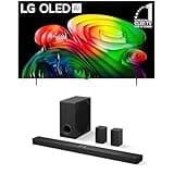 LG 65-Inch Class OLED B6 4K Smart TV (OLED65B6GUA, 2026) Bundle S90TR 7.1.3-Ch Soundbar, Dolby Atmos, Dolby Vision, Wow Orchestra, WOWCAST, Rear Speakers, Wireless Subwoofer