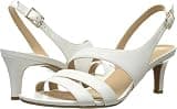 Naturalizer womens Taimi platforms sandals, White, 9.5 US