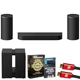 Sony HTA8 BRAVIA Theater Trio, Three-Unit System Bundle with Theater Sub 9 Subwoofer, Deco Essentials CPS 26 Month Protection, 2X HDMI Cables, & Deco Gear Complete Home Theater Beginner's Guidebook