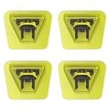 4-Pack Replacement Heads and 3 Guide Combs Guards Kit Compatible with One Blade QP Series QP210/25/26/27/28/45/65