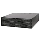 ICY DOCK Full Metal 6 x 2.5 SAS/SATA HDD/SSD Mobile Rack Enclosure for 5.25" Bay | ToughArmor MB996SP-6SB