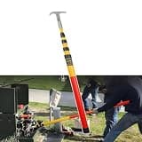 10 Ft 20 Ft 30 Ft Rescue Operating Pole for Electric Power Maintenance, Portable Insulated Rescue Hook with Strage Bag, Hot Stick Utility Hook(6m(19.7ft) 4 Sections)