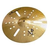 Arborea AP Series 16" Triple Hole Ozone Stacker Cymbal, Bronze Alloy Effect Cymbal for Drum Set