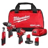 Milwaukee Electric - M12 Fuel 3-Tool Combo KIT