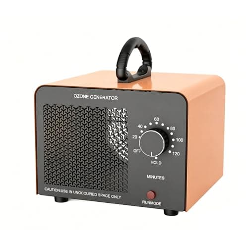 0zone Generator, Ozone Machine for Car, Home, Pets, Smoke, Covers Up to 4,000 Sq.Ft