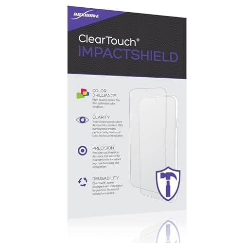 BoxWave Screen Protector Compatible With ONN Tablet (8 in) - ClearTouch ImpactShield (2-Pack), Impenetrable Screen Protector Flexible Film