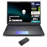Alienware 16 Area-51 AA16250 AI Gaming Laptop 16.0" WQXGA (Intel Ultra 9-275HX, GeForce RTX 5090 24GB, 64GB DDR5, 2TB PCIe SSD, Win 11 Pro) w/USB-C Dock