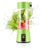 Portable Personal Blender for Smoothies - Cordless Mini Size Smoothies Blender with 380ML Traveling Juice Cup, Easy to Make Fresh Juice in Travel
