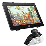 XPPen Artist Pro 24 Gen2 4K Ultra HD Drawing Tablet with Screen, Dual 16384 Pen Pressure Stylus XPPen Pilot Pro Wireless Editing Console