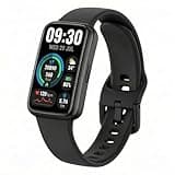 Motivaris Fitness Tracker for Men & Women with 1.47” HD Display, Heart Rate & SpO2 Tracking, Sleep & Activity Monitor, 100+ Sports Modes, 3ATM Waterproof Smart Band, Works with Android & iOS, Black