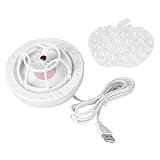 WGFOIP Mini Ultrasonic Dishwasher, USB Portable Dish Washing Machine Cleaner with 15-Min Automatic Shut Off for Household Kitchen Use (Red)