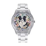 FekiLoot Watch for Men Big Face Stainless Steel Wrist Watch Personality
