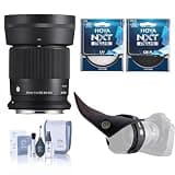 30mm f/1.4 DC DN Contemporary Lens for Canon RF, Bundle with Filter Kit and Lens Shade