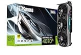TFGAJKKKKK GeForce RTX 4070 Ti Gaming Graphics Card with Trinity DLSS 3, 12GB GDDR6X 192-bit 21Gbps PCIE 4.0, IceStorm 2.0 Advanced Cooling, and Spectra 2.0 RGB Lighting, ZT-D40710D-10P.