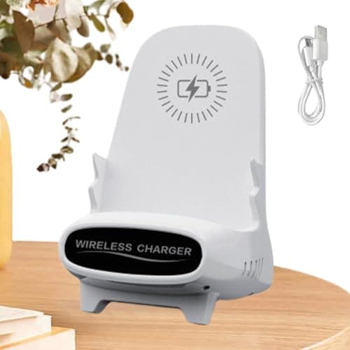 Mini Chair Shaped Charger, Portable Phone Holder with Quick Charge – Wireless Charging Station with Stand – For Family Friends Desk Birthday Holiday Home Indoor Living Room
