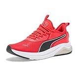 PUMA Men's Amplifier Shoes, Red-Black-White AH25, 14