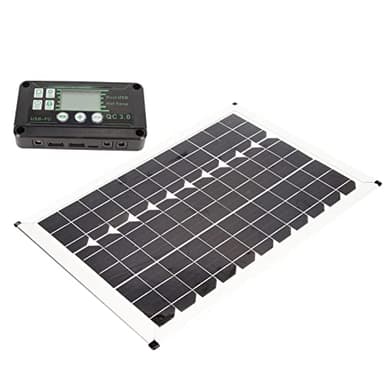 Semme 100W Solar Panel Kit with 220W Inverter and MPPT Controller for Efficient Off Grid Solar Charging Solutions