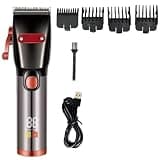 EOYLMIRL Mens Hair Clippers Mini Professional Clipper Cord/Cordless Beard Trimmer for Men Electric Haircutting Kit Rechargeable