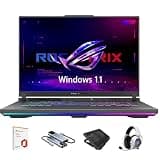 ASUS ROG Strix G16 Gaming Laptop, 16” FHD+ 165Hz/3ms, AMD Ryzen 9 8940HX, GeForce RTX 5070 8GB GDDR7, 32GB DDR5-5600, 1TB PCIe Gen 4 SSD, Wi-Fi 6E, Win11 Pro,RGB Backlit KB,w/Lifetime Office