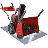 DANHMAO 3X5.2FT Snow Blower Mat,Adhesive Backing Snow Blower Floor Mat with for Garage(Grey)