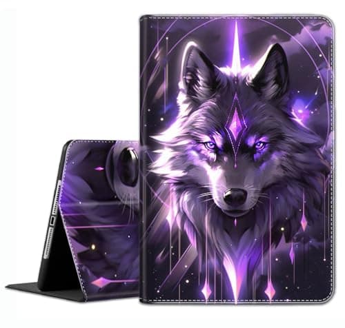 Case for Samsung Galaxy Tab A11 Plus 2025 / A9 Plus 2023 11" Tablet - Slim Fit Standing Cover with Auto Sleep/Wake for Galaxy Tab A11+/A9+ 11 Inch , Wolve - Animals