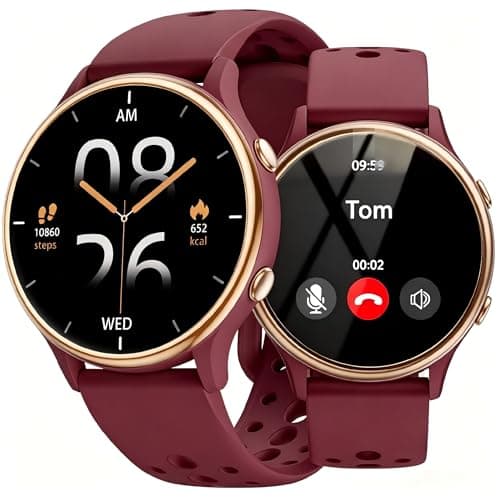 ICOMTOFIT Smart Watch for Women & Men, Fitness Tracker with Heart Rate & SpO2 Monitor, IP67 Waterproof, 100+ Sports Modes, Compatible with Android & iPhone