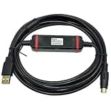 DXLBYJZKC 1pcs Chip USB-AFC8513 Suitable for PLC Programming Cable FP0 FP2 FP-X FP-G Series Download Line High Speed Isolated(FTDI Type)