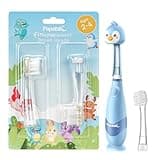 Papablic Toddler Sonic Electric Toothbrush for Aged 2-4 with 2 Replacement