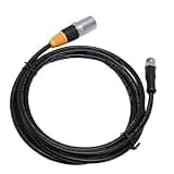 Omquot Ethernet Cable RJ45 Shielded M12 Industrial Automation Water Resistant Connector Cable Adapter for Smart Buildings (2m)