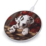 Dalmatian Puppy Wireless Charger, Fast Charging Pad