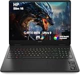 ME2 Customized Laptop, Created Using HP OMEN Slim 16 AI Gaming Laptop 16.0" 144Hz IPS (Intel Ultra 9-285H, GeForce RTX 5070 8GB, 32GB/64GB DDR5, 1TB/2TB SSD, WiFi 6E, Webcam, BT 5.4, Win 11 Home)
