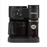 Keurig K-Duo Essentials Gen 2, Hot & Iced Single Serve K-Cup Pod & Carafe Coffee Maker - Black (Renewed)
