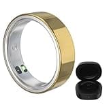 CONSSU Ring Gen 2 Air, AI Smart Ring, Fitness/Sleep/Health Tracker for Women&Men, Vibration Reminder, No APP Fee, 4-6 Day Battery Life,Temp/HR/SPO₂ Monitoring, for Android & iOS - Size 10