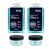 HVOENQO Compatible with Philips S7735/S8850/S7832/S9935/S9936, CC13 Electric Razor Cleaning Liquid, 300MLX2, 170MLX2, Lubricates Blades, Removes Odors