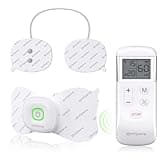 Comfytemp Wireless TENS Unit Muscle Stimulator, FSA HSA Eligible Rechargeable Tens Unit for Pain Relief with Remote Control, Portable Pulse Muscle Stimulator for Back Shoulder Sciatica, 15 Modes