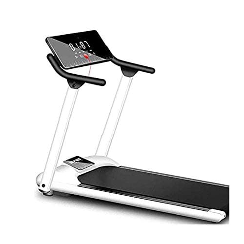 NYTFHMS Folding Motorised Treadmill Running Jogging Walking Folding Treadmill Ultra Thin and Silent, Walking Machine Portable Gym Equipment Multifunctional,