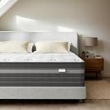 Full Mattress in a Box 12 inch Full Size Mattress Hybrid Design with CertiPUR-US Foam Pressure Relief Motion Isolation 100 Nights Trial