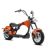 eAhora M1P Series 4000/3000W Electric Motorcycle for Adults, 55MPH Max Speed 60V 40Ah Battery with Fast Charger, 52+Mile Long Range,Full Suspension & Disc Brakes, Street Legal City Scooter Moped