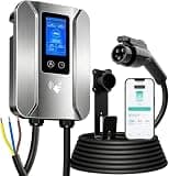 HIUIORFET Level 2 EV Charger 48 Amp, J1772 Hardwired Station