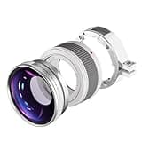 Compatible for Sony ZV1 2-in-1 Wide Macro Lens with Tube(White)