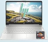 WOWPC Customized HP 15.6" Laptop • AMD Ryzen 5-5500U CPU • 1080p FHD Screen • 8/16/32/64 GB RAM • 256GB/512GB/1TB/2TB SSD • Up to 9.5 Hours Battery Life • Windows 11 Home • HP Camera