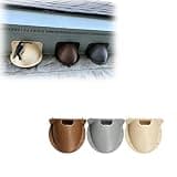 XMWPKQ Barn Swallow Nest Cup Bird House for Eaves, Outdoor Swallow Breeding Box, Weather Resistant Bird Nesting Site, Wall Mount Design (Gray)