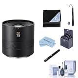 Hasselblad XCD 75mm f/3.4 P Lens, Bundle with 72mm Filter Kit, Wrap, Pen Cleaner and Cleaning
