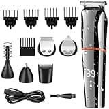 DAXXIN Hair Cutting Tool, 11 in 1 Multi Hair Trimmer Men Facial Beard Body Grooming Kits Electric Hair Clipper Nose Ear Trimmer Rechargeable