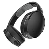 Skullcandy Hesh ANC Wireless Over-Ear Bluetooth Headphones, Active Noise Cancelling, Up to 22 Hrs Battery, Foldable Lightweight Design, Microphone for iPhone Android - True Black