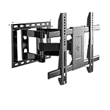 TV Wall Mount, TV Wall Mount for 50"-80" Full Motion with Swivel Tilt Dual Articulating Arms Max VESA 600x400mm