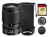 Nikon NIKKOR Z 24-105mm f/4-7.1 Lens for Z-Mount Full-Frame Mirrorless Cameras, STM Autofocus, 0.5X Close-Up Magnification, Lightweight Travel Zoom, 67mm Filter Thread Bundle