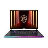 MSI Raider16 HX AI 16" QHD+ 240Hz Gaming Laptop, Intel® Core™ U9-275HX, RTX 5070TI, 32GB DDR5 Memory, 1TB NVMe SSD, Thunderbolt 5, Per-Key RGB KB, Windows 11 Home